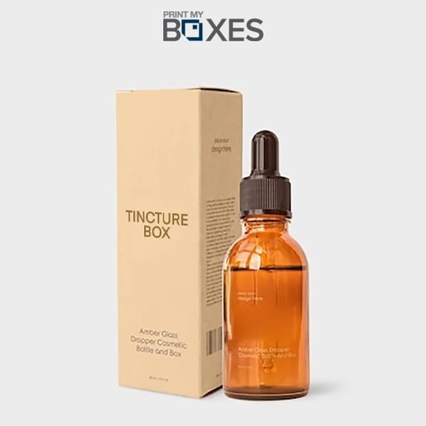 Printed CBD Tincture Boxes